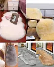 Faux Fur Bedside Carpet - 1