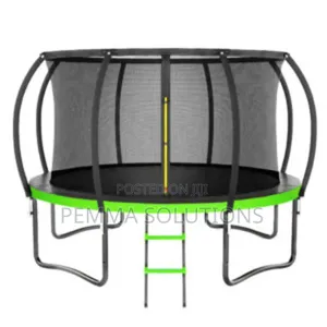 8ft Outdoor Sports Trampoline with Safety Net