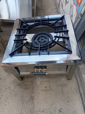 High Pressure 3-Ring Single Burner Stock Pot Cooker