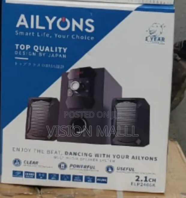 Ailyons 2.1 Channel Subwoofer System - 1