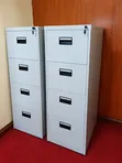 4 Drawer Steel Office Filing Cabinet with Lock - 2