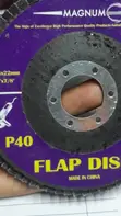 Bosch Sanding Disc (4.5x7/8" P40) - Imetumika - 2