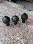 Powder Coated Curtain Rods & Finials - 1