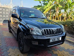 Toyota Land Cruiser Prado 3.0 D-4D 2005 Nyeusi