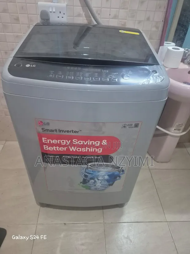 LG Top Loader Automatic Washing Machine - Slightly Used - 1