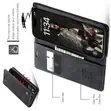 Caseme Google Pixel 10A Leather Suede Flip Case - Black - 2