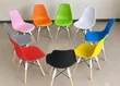 Multicolour Eames Style Dining Chairs - 5