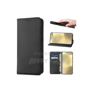 Itel S23+ Black Executive Retro Leather Wallet Case