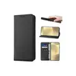Itel S23+ Black Executive Retro Leather Wallet Case - 1