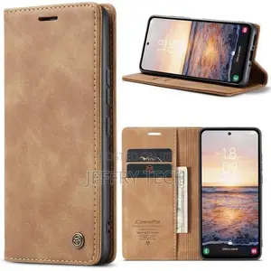 Oppo Reno 11 Caseme Flip Wallet Case - Black Leather