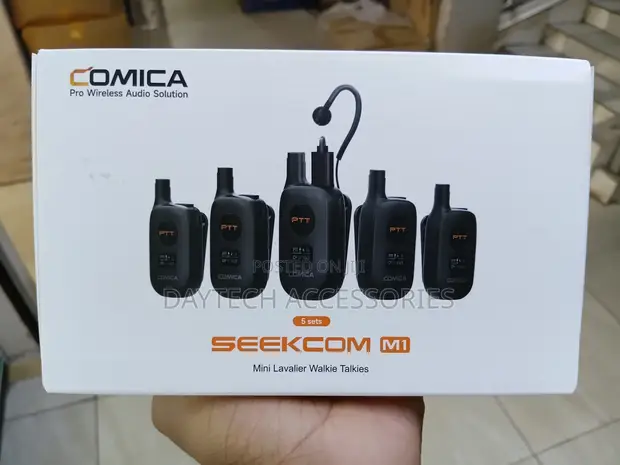 Comica Seekcom M1 Mini Lavalier Walkie Talkies (Set 5) - 1