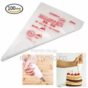 Disposable Piping Bags | 100 Pack | S/M/L