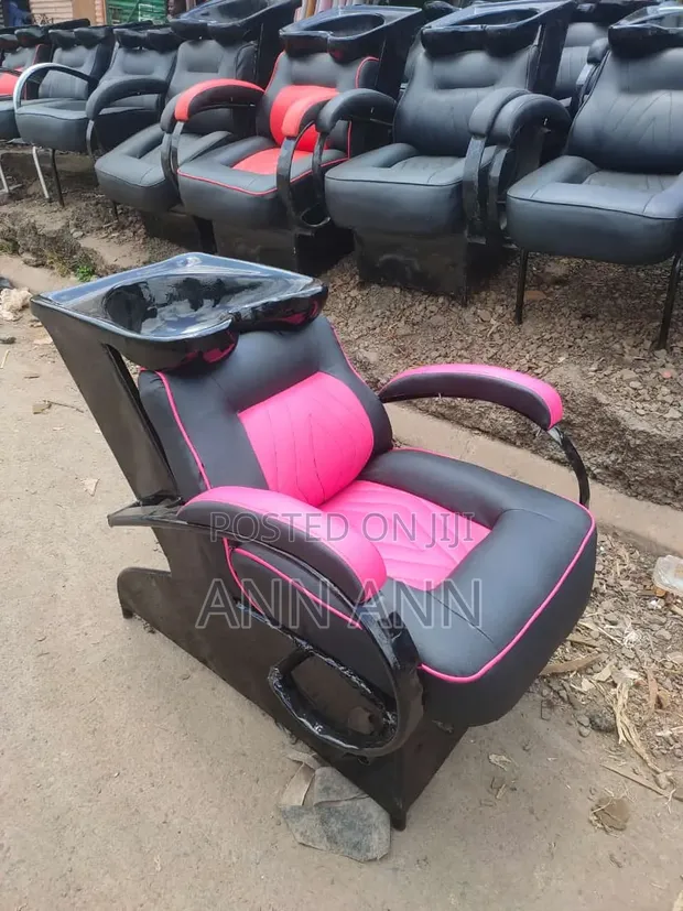 Salon Sink - Pink and Black - 1