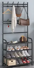 5 Tier Shoe Rack na Hangers - 2