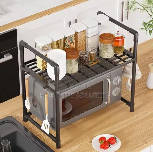 Double Layer Metallic Microwave Organizer - 1