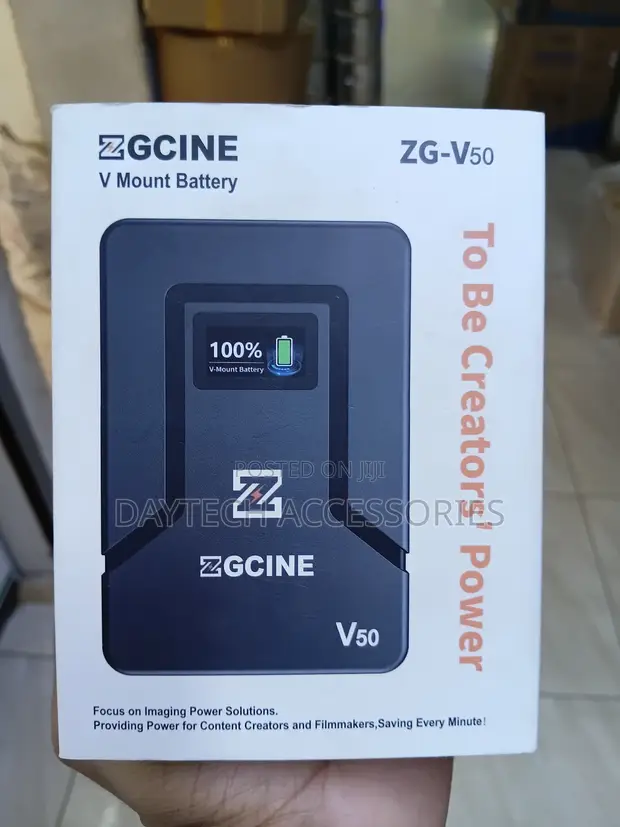 ZGCINE ZG-V50 50Wh V-Mount Battery with PD Fast Charger - 1