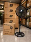 Starworth Stand Fan 16" na Msingi Bundi - 2
