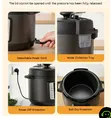 Oraimo KitchNova 1200W 6L Pressure Cooker ya Umeme - 4