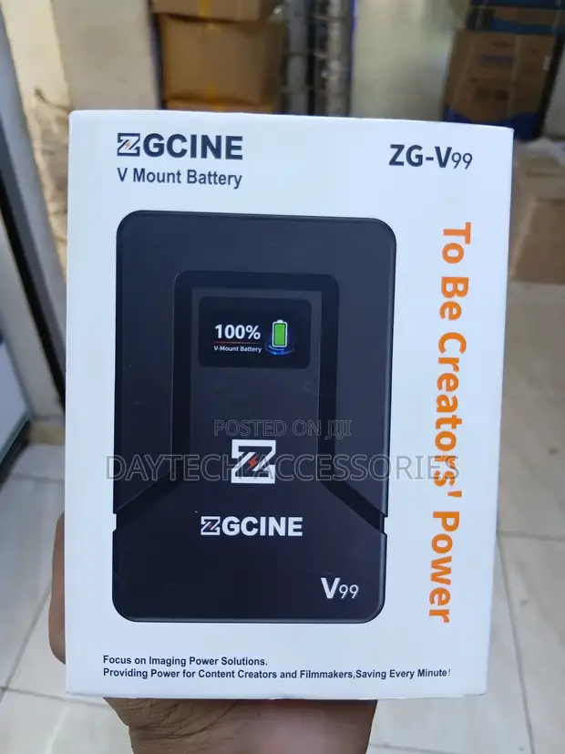 ZGCINE V99 V-Mount Battery 99WH 6800mAh with PD Fast Charging - 1