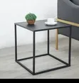 2-in-1 Nordic Metallic Side Table - 2
