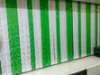 Vertical Blinds za Ofisi - Vitambaa vya Cream, Green, Yellow, White - 1