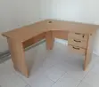 1.2m Curved Office Desk | Home Office Study Table - 2