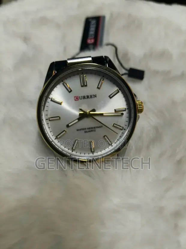 Curren C9090G Saa ya Fedha na Dhahabu - 1