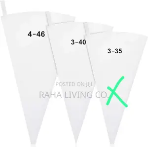 Reusable Cloth Piping Bags | 16 & 18 Inch