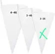 Reusable Cloth Piping Bags | 16 & 18 Inch - 1