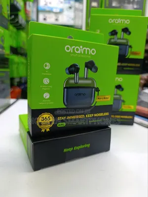 Oraimo SpaceBuds Lite 2+ (OTW-325P) Vipuli vya Masikioni vya Kweli Visivyotumia Waya