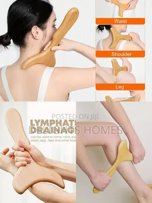 Wooden Lymphatic Drainage Massager