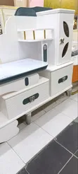 Exquisite Top-Tier TV Stand na Side Units & Butterfly Drawers - 4
