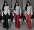 Set Mpya ya Vipande Viwili Silk And Chiffon - Wanawake - 5