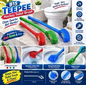 Hockey Toilet Brush Holder Set