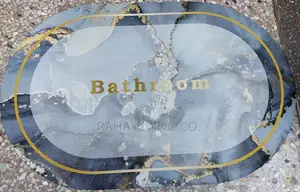 Absorbent Bathroom Mat | Marble Design | 38x58cm & 48x78cm