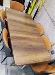 Brand New Budget-Friendly Dining Set - 6 Leather Chairs - 3