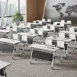 1.2m White Conference Table for Home Office/Meeting - 5