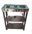 Eurochef 2+1 Standing Cooker yenye Shelves - 2