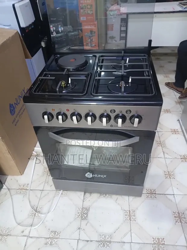 Nunix 60x60 Electric Cooker - 1