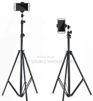 Tripod Stand ya Selfie Inayoweza Kurekebishwa na Kishikilia Simu