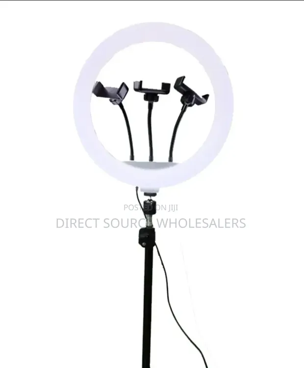 Brand New 18-Inch Selfie Ring Light with 2m Adjustable Tripod - 1