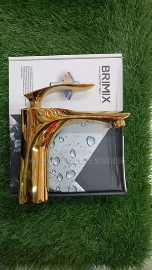 Brimix Golden Mixer Tap kwa Wash Basin
