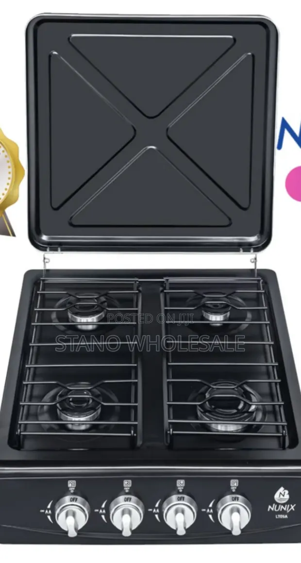 Brand New Nunix 4-Gas Table Top Cooker - 1