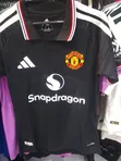 2026/27 Black Manchester United Jersey - Player Version - 1