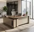 1.8M Corporate Office Desk - Brown - 4