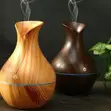 Humidifier Diffuser ya Mbao ya Ultrasonic | 130ml - 3
