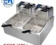 Em 12L Deep Fryer Mbili - Mpya Kabisa - 2