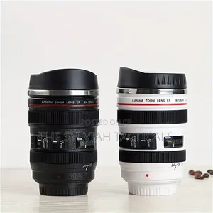 Kikombe cha Lens ya Kamera, 450ml Chuma cha Kusafiri
