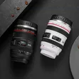 Camera Lens Mug, 450ml Stainless Steel Travel Cup - 2