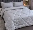 Set ya Vipande 4, Duvet ya Pamba yenye Michirizi (6x7) - 1